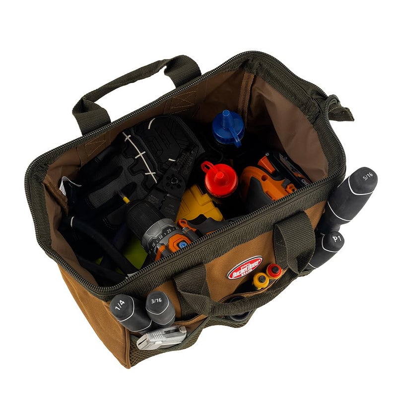 Bucket Boss Gatemouth 13 Tool Bag in Brown, 60013, 8 liters - Image 3
